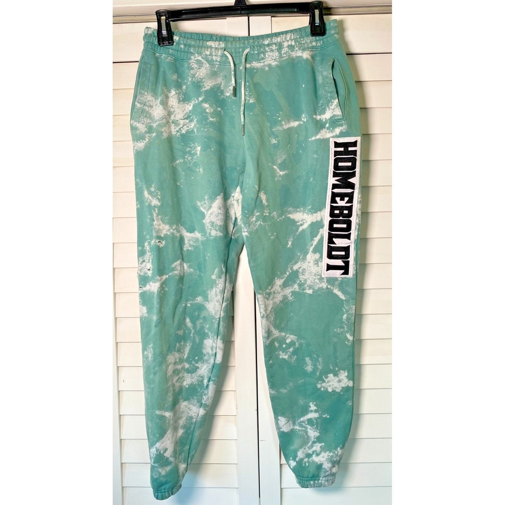 Original Favorites OOAK Hand Dyed Thrash Sweatpants Homeboldt Organic Cotton - L